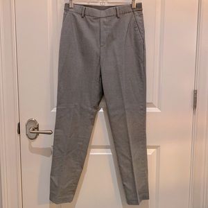 Uniqlo stretch ankle pants - grey